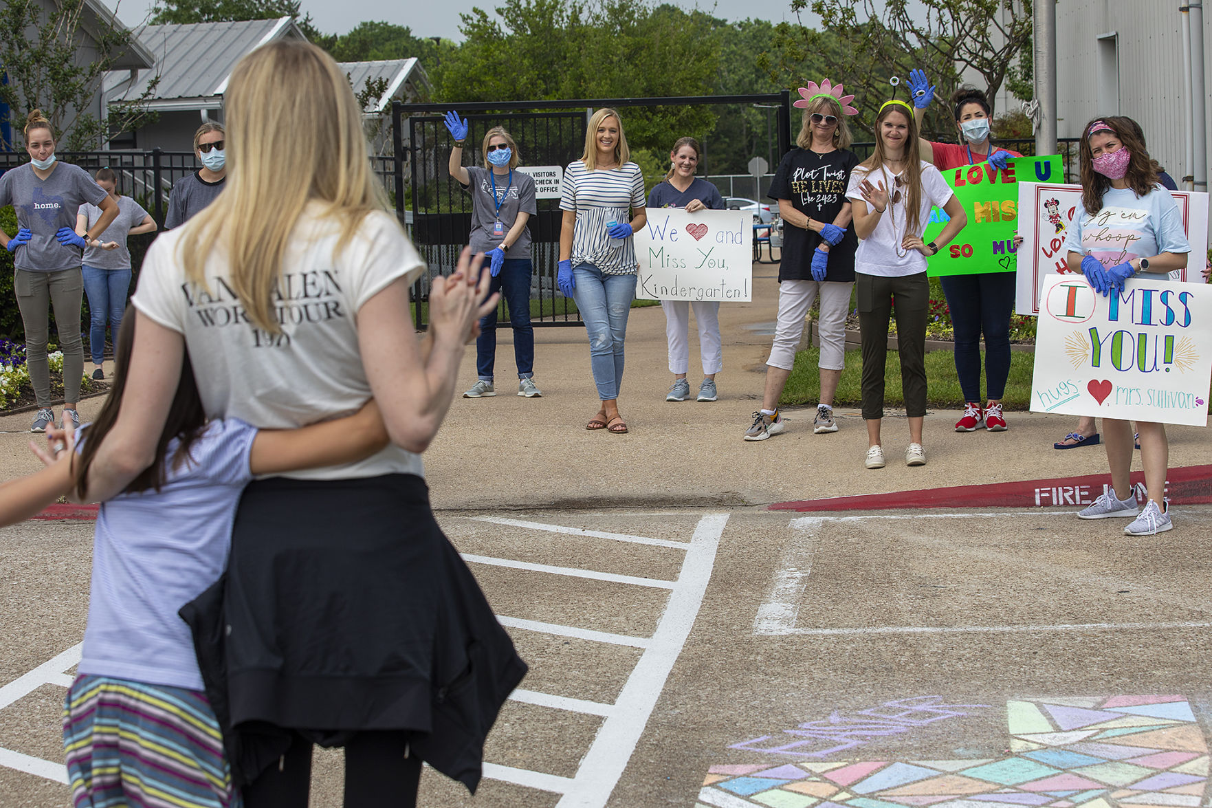 Brazos Christian School supply pick-up